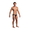 male power Bikini BRAZILIAN POUCH Noir